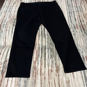 Tummy Control Nine West Black Straight-Leg Pants size 16
